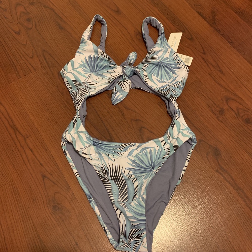 One piece bathing suit cut out NEW